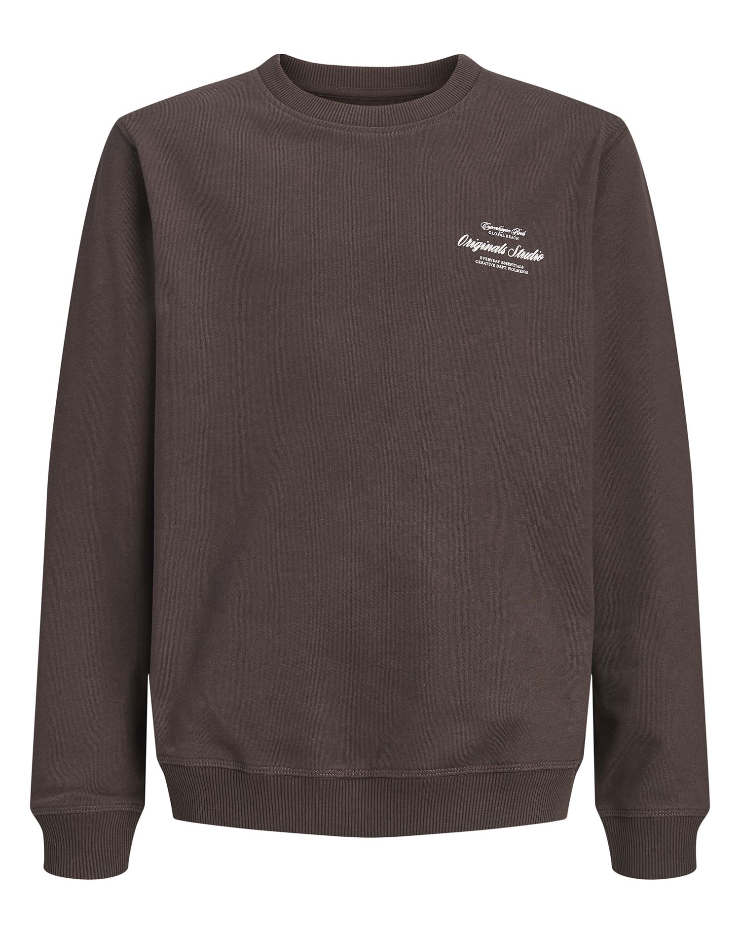 Jack & Jones Junior - JORNorrebro Typo Back Sweatshirt - Java